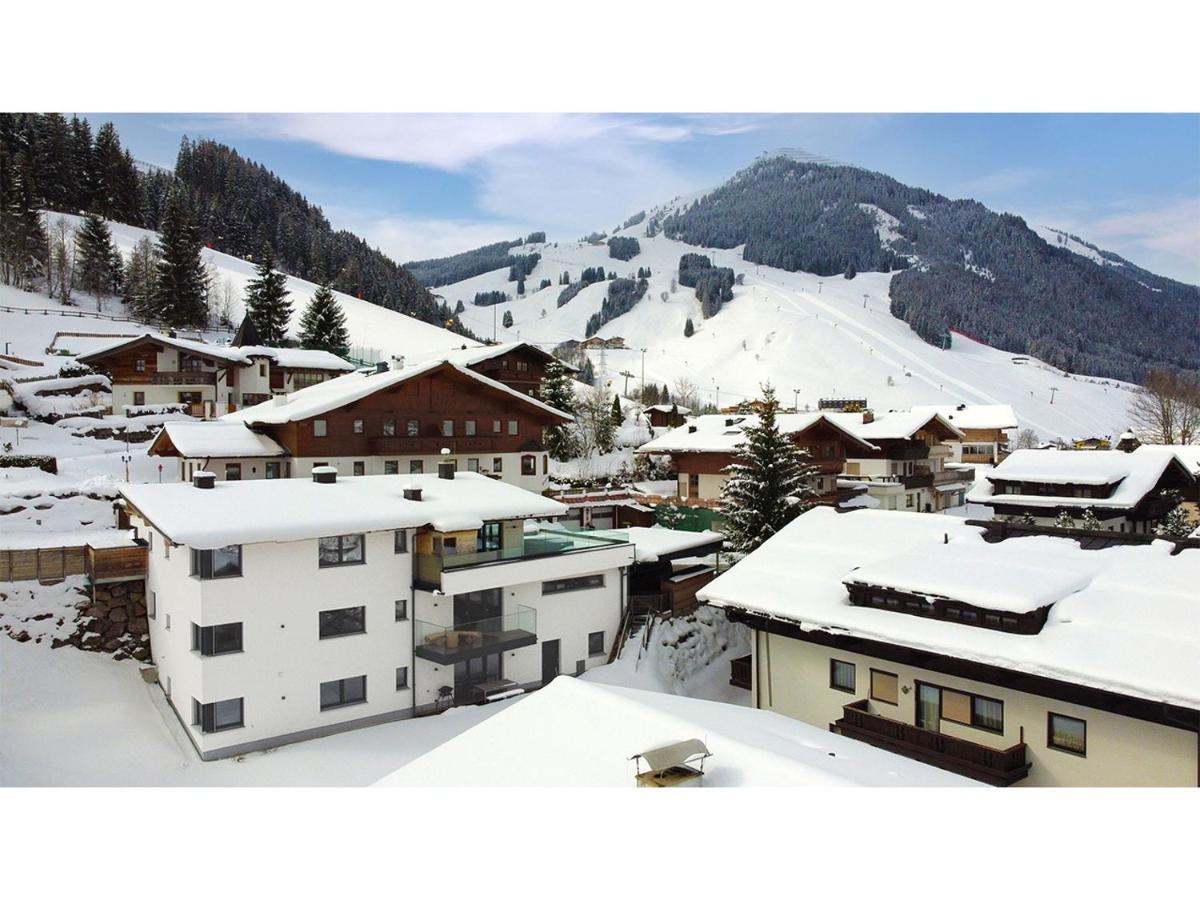 Ferienwohnungen Falkenstein Hinterglemm Saalbach-Hinterglemm Exterior foto