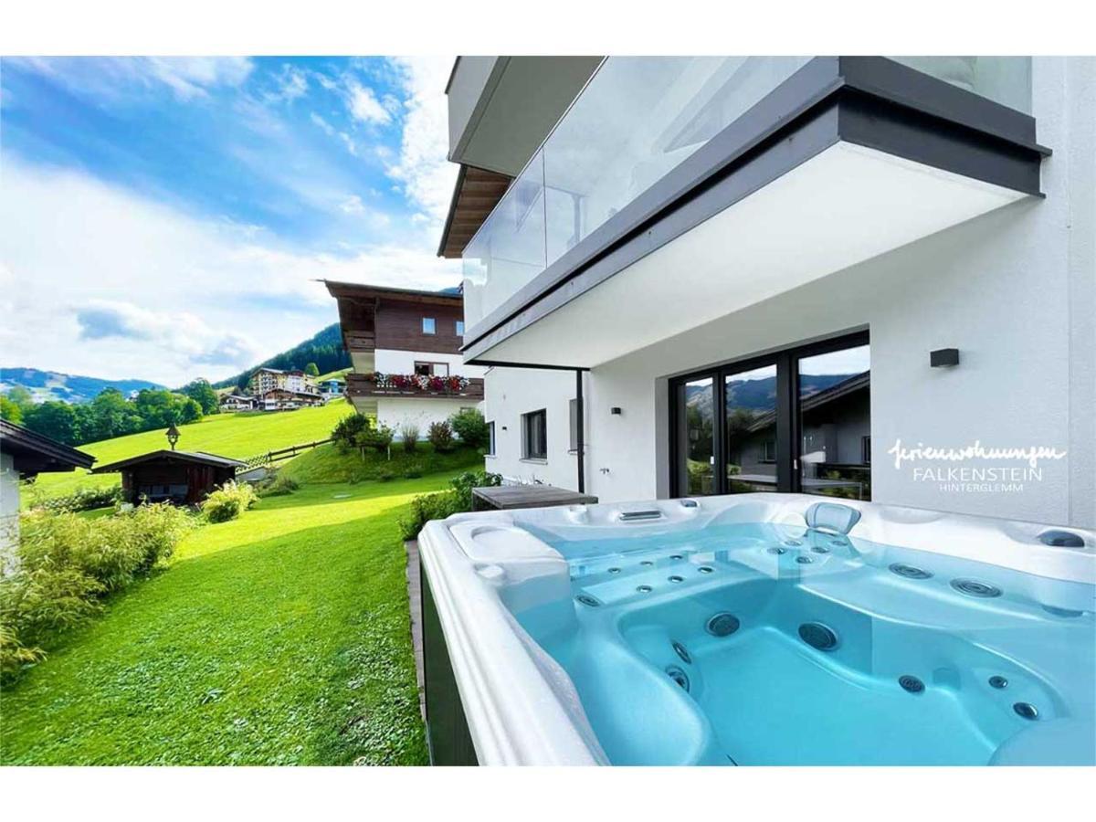 Ferienwohnungen Falkenstein Hinterglemm Saalbach-Hinterglemm Exterior foto
