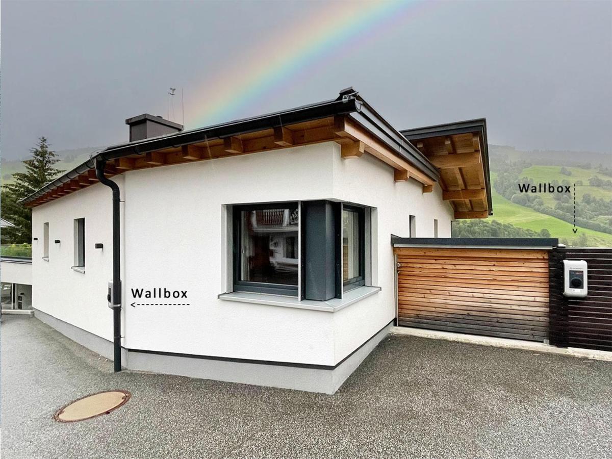 Ferienwohnungen Falkenstein Hinterglemm Saalbach-Hinterglemm Exterior foto